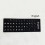 Keyboard Sticker Frosted Universal Multi-language 1pc 7