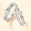 Princess and Knight Matching Ring Set S925 Sterling Silver 4