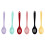 Silicone Spoons High Temperature 2 pcs 6