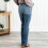 Women's Bootcut Jeans Sky Blue 3XL 6