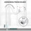 Flexible Lazy Arm Phone Holder White 360 Adjustable 4