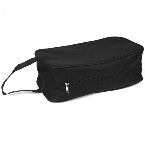 Soccer Shoe Bag Water-Resistant 2-Pack Black 1