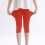 Girls Capri Leggings 3/4 Length 4 Pack Solid Summer Dance 8