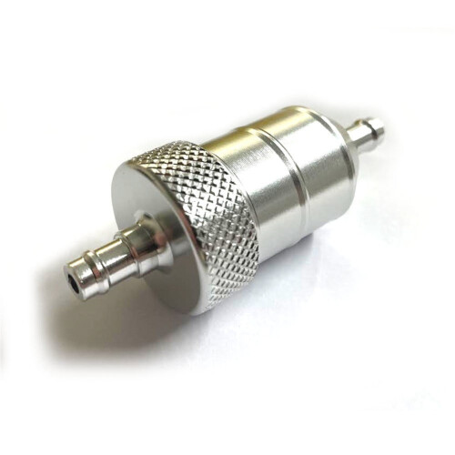 Motorcycle Universal Fuel Filter 1 Pc 5/16 Inlet Outlet 8mm 2