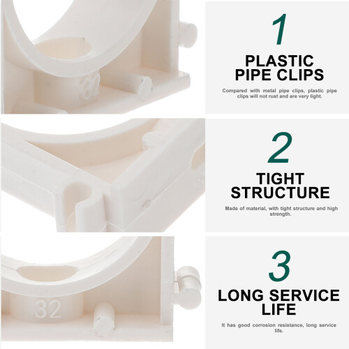 U-Shaped Pipe Clamp with Corrosion Resistance 100-Pack 2