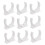 U-Shaped Pipe Clamp with Corrosion Resistance 100-Pack 5
