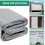 Reflective Foil Insulation Roll R-24 Heat Cool Barrier 4