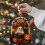 Halloween Ghost Acrylic Hanging Decoration Set 2