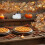 Halloween LED Light String Fabric Maple Leaf Rattan Decor 2