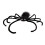 Halloween Hair Clips Pumpkin Spider Design 6 pcs 2