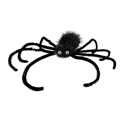 Halloween Hair Clips Pumpkin Spider Design 6 pcs 1