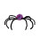 Halloween Hair Clips Pumpkin Spider Design 6 pcs 5