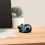Opalite Cat Desk Figurine with Opal and Moonstone Highlights 5