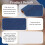 Medium Blue Book Binding Cloth 39.4x16.9 in Polyester 4