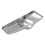 1 Pair Car Door Mirror Brackets Left Right Rearview Mirror Frame for Freightliner Century 8