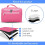Cosmetic Bag Portable Polyester 1pc 2