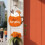 Wooden Pumpkin Fall Decor Sign Orange 3