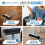 Soft Indoor Broom Sweeping Brush Long Handled Kitchen Wooden Floor 3