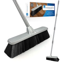 Soft Indoor Broom Sweeping Brush Long Handled Kitchen Wooden Floor