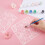 Rose Stencil Set Reusable Plastic 2 pcs 6x6 inch 4