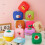 Preppy Patch Makeup Bag Waterproof Nylon Travel Toiletry 2