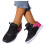 Women's Lightweight Mesh Sneakers Black US 7.5 3
