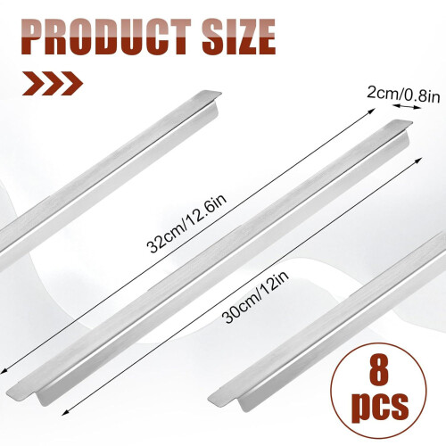 Steam Table Adapter Bar Stainless Steel 8-Pc 1