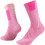 Buff (L, Pink) Buff Coolnet Trail Running Crew Socks 1