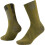 Buff (M, Khaki) Buff Coolnet Trail Running Crew Socks 1