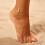 Boho Anklets for Women Beaded Pineapple Gothic Beach Chains 2