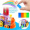 Domino Train Blocks Set with Lights and Sounds 160 Pieces 7