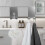 Over-Door Towel Hook Set Silver 2-Pack 6