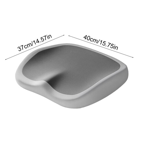 Memory Foam Seat Cushion with Coccyx Support 1 2
