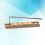 Hemoton Adjustable Bell Brass Nut for Acoustic Guitar 8