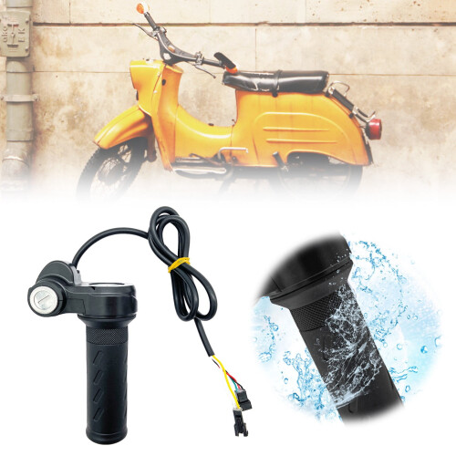 E-Bike Throttle Grip Kit with Keys for Speed Control 1