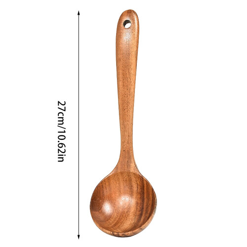 Wooden Soup Spoon Travelwant Tableware 1 Piece 2