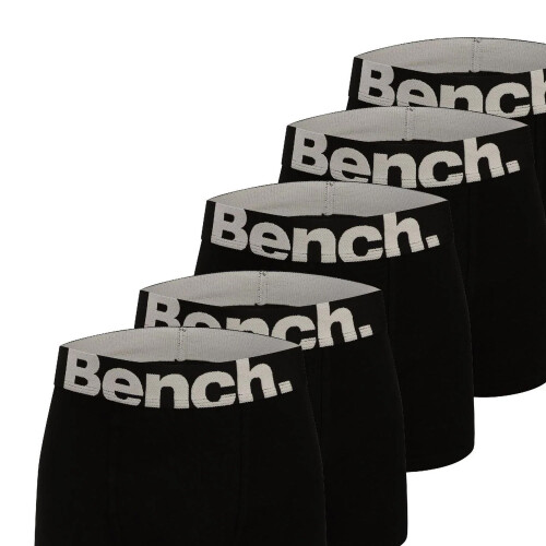 Bench (L, Black) Bench Mens Marco Boxer Shorts (Pack of 5) 2