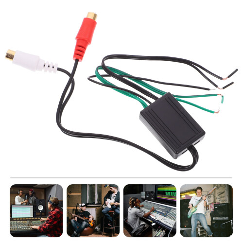 RCA to Speaker Wire Adapter Cable for Subwoofer Line Out 2