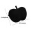 Fluffy Apple-Shaped Sherpa Pillow Cushion 2