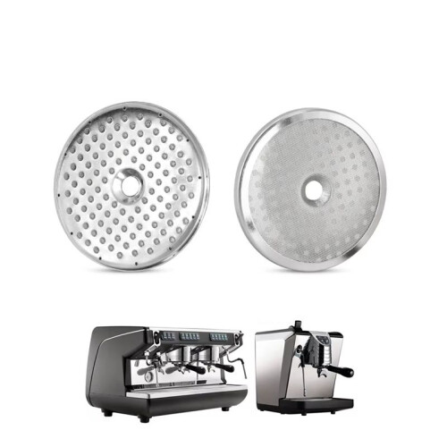 56.5mm Espresso Machine Group Filter Replacement Shower Screen for Nuova Simonelli La Pavoni Victoria  Makers 1