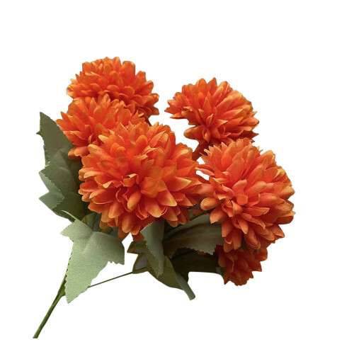 Artificial Marigold Flower Heads for Crafts 12 pcs 1