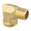 Brass 90-Degree Elbow Fitting 1/8 1/4 3/8 1/2 NPT 5