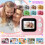 Kids Instant Print Camera Pink 1080p Video Multi-Color 3