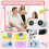 Kids Instant Print Camera Pink 1080p Video Multi-Color 4