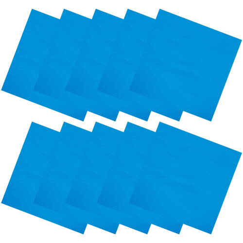Color Sponge Paper Sheets for DIY Crafts Blue 10 pcs 2