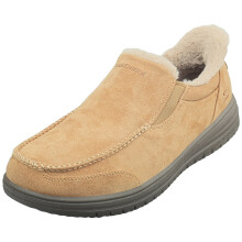 (13) Skechers Slip-ins Murette Scofield Mens Shoes in Chestnut