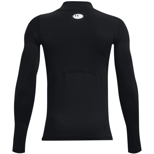 Under Armour (13 Years, Black) Under Armour Childrens/Kids Compression Fitted Long-Sleeved Base Layer Top 1