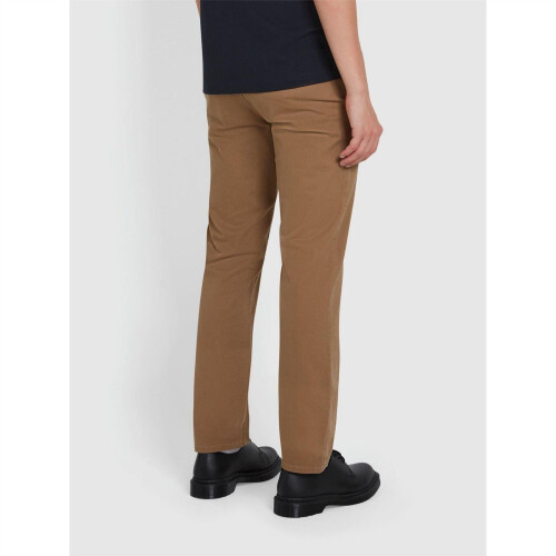 Farah (30S, Light Sand) Farah Mens Elm Slim Chinos 2