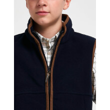 Jack Pyke Junior Kids Countryman Thermal Fleece Gilet Navy Blue Size 9-10 Years