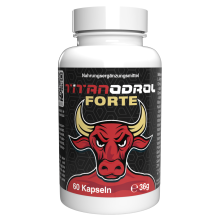 Titanodrol - 300 Kapseln - 5er Pack - Nahrungsergänzungsmittel mit L-Arginin, Maca und Ginseng